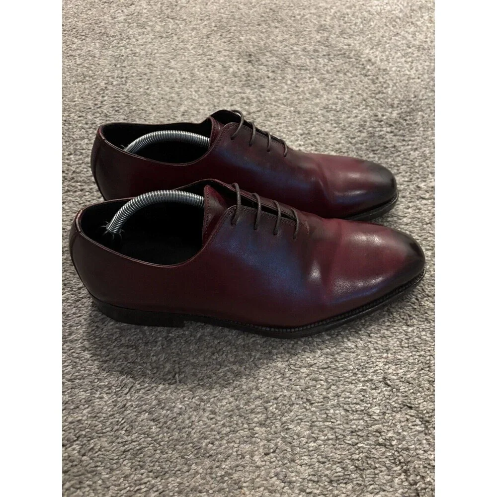 Bondeno Handmade Custom Oxford Dress Shoes Made in Italy Leather *READ*